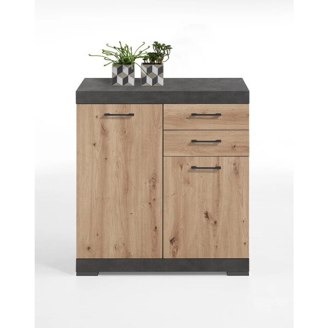 CaliCosy Ladenkast met 2 deuren en 2 laden l80cm bristol 2937065 large