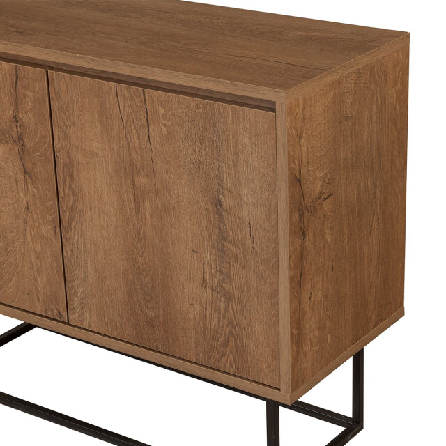 CaliCosy Buffet 2 deuren notenhout decor l90 cm zuri 2930479 large