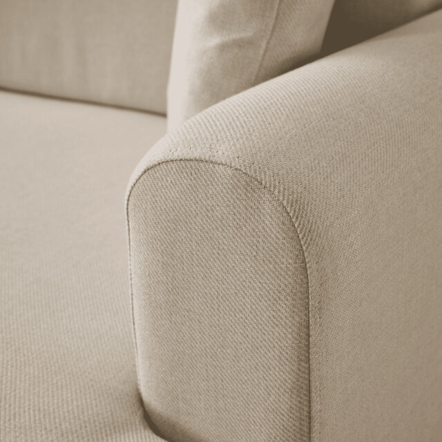 CaliCosy Hoekbank met slaapfunctie en rechtse chaise longue in stof l246 cm mane 3079647 large