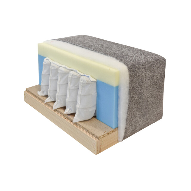 CaliCosy Slaapbank 3-zits in stof l246 cm alba 3156467 large