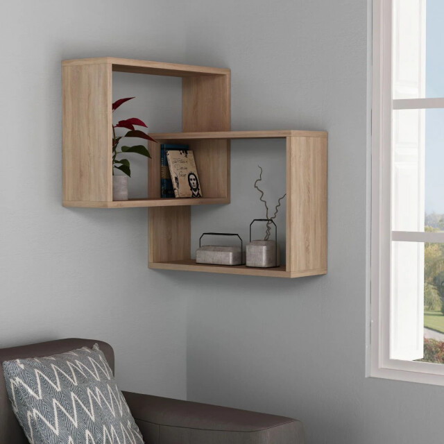 CaliCosy Hoekwandrek met 2 planken h68 cm ring 2937424 large