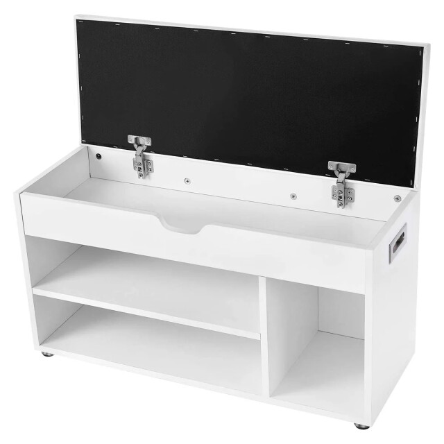 CaliCosy Schoenenbank met 3 compartimenten en 1 opbergvak met comfortabele zitting h44 2930059 large