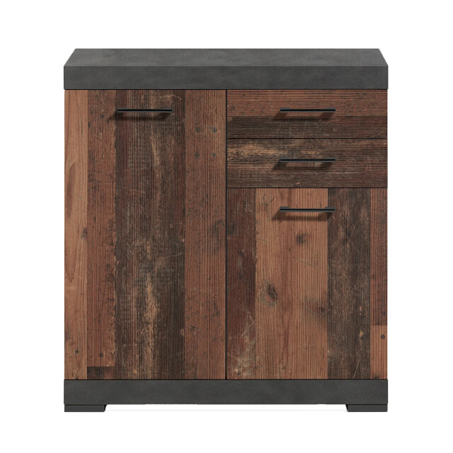 CaliCosy Dressoir met 2 deuren en 2 laden l80cm bristol 2937004 large
