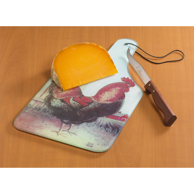CaliCosy Onbreekbaar glazen decoratief bord set van 2 2929157 large