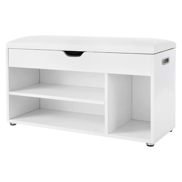 CaliCosy Schoenenbank met 3 compartimenten en 1 opbergvak met comfortabele zitting h44 2930059 large