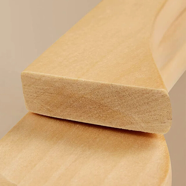 CaliCosy Set van 20 houten eucalyptus kleerhangers met schouderinkepingen, broekstang en 2929399 large