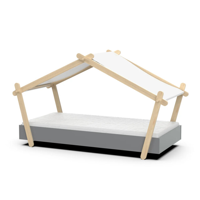 CaliCosy Lit 90x200 cm avec sommier inclus h129,7 cm lodge 3042267 large