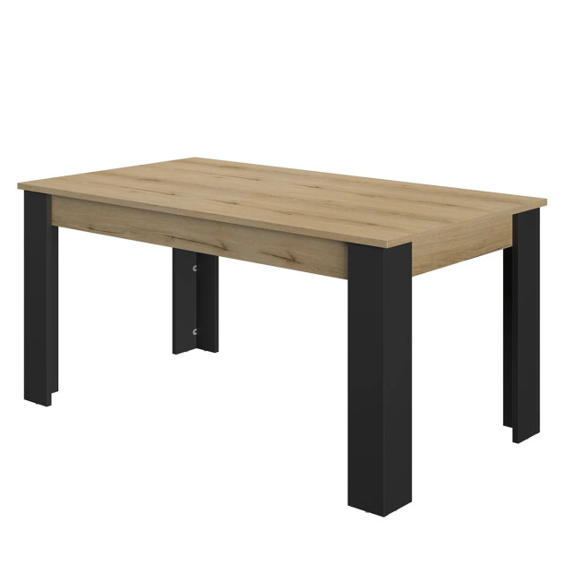 CaliCosy Rechthoekige tafel 4 poten 1 verlengstuk l200 cm trust 2930535 large