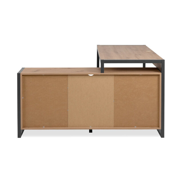 CaliCosy Modulaire hoekbureau in eikenhouten decor van 139 cm praag 2930154 large