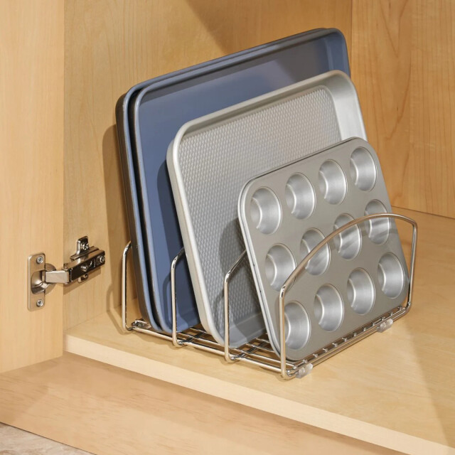 CaliCosy Verchroomd stalen deksel en pan organiser 2928894 large