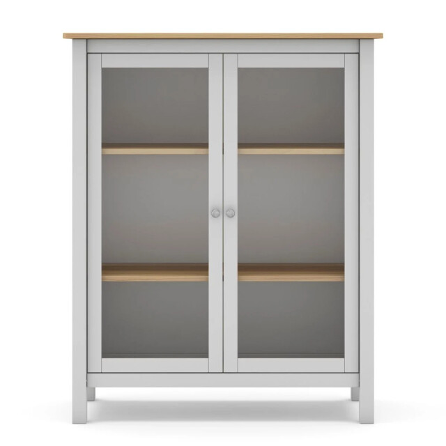 CaliCosy Vitrinekast 2 deuren l90 x h110 cm misti 2937378 large