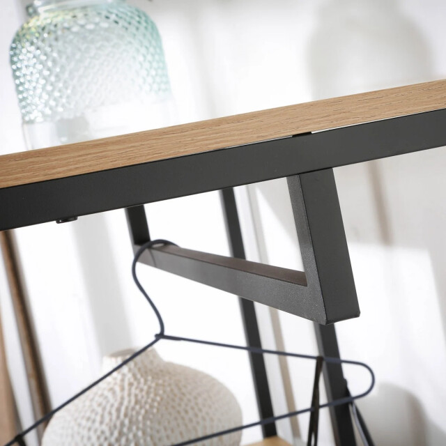 CaliCosy 2-deurs kledingkast met legplanken en opbergruimte h167 cm 2930192 large