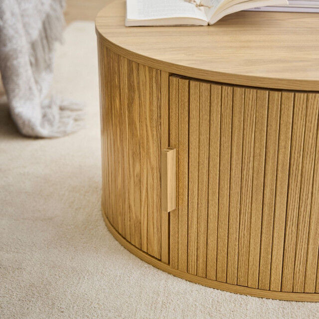 CaliCosy Ronde salontafel met opbergruimte d75 cm ernest 3079375 large