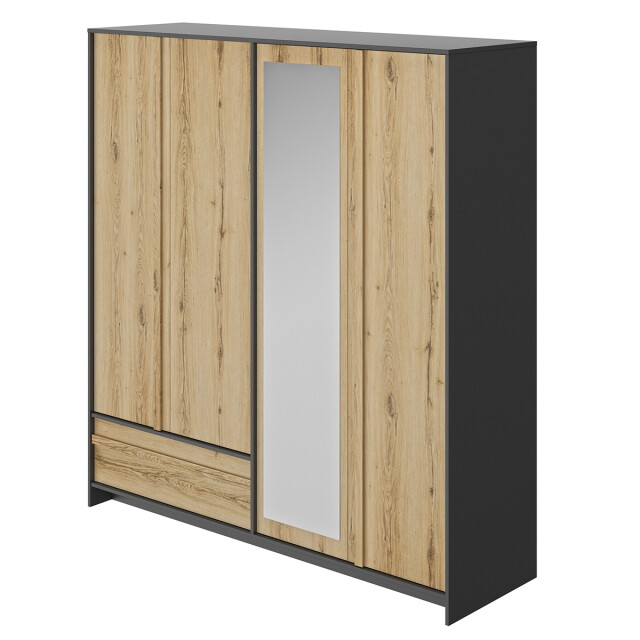 CaliCosy Garderobekast 4 deuren en 1 lade mimizan l197 cm franse productie 2932012 large