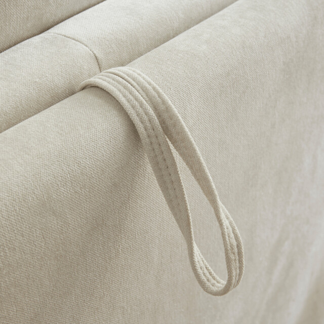 CaliCosy 3-zits slaapbank met express-opening in stof l185 cm mika 3038070 large