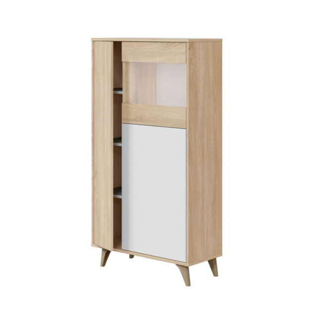 CaliCosy Vitrinekast met 3 deuren h142cm kikua plus 2931854 large