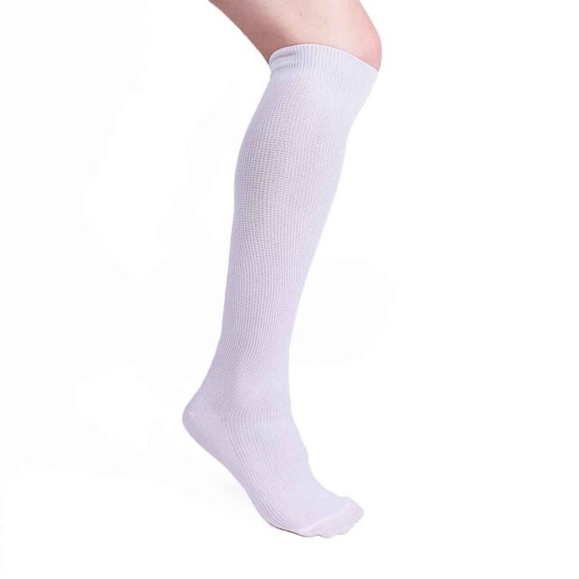CaliCosy Paar anti-vermoeidheidssokken witte kleur 2928574 large