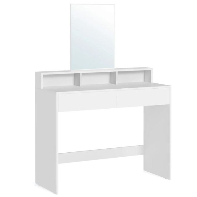 CaliCosy Kaptafel met 2 laden en 3 kleine vakken met spiegel h140 cm 2930335 large