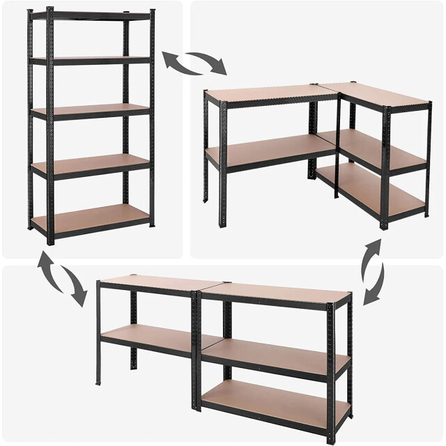 CaliCosy Plank met 5 verstelbare niveaus voor zware belasting h200 cm 2930055 large