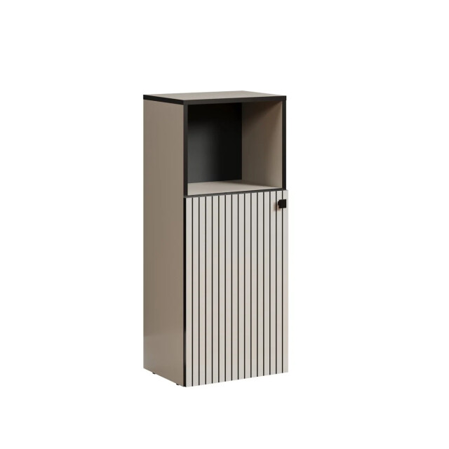 CaliCosy Lage badkamerkast met 1 deur en 1 open vak l40 cm purebliss 3042306 large