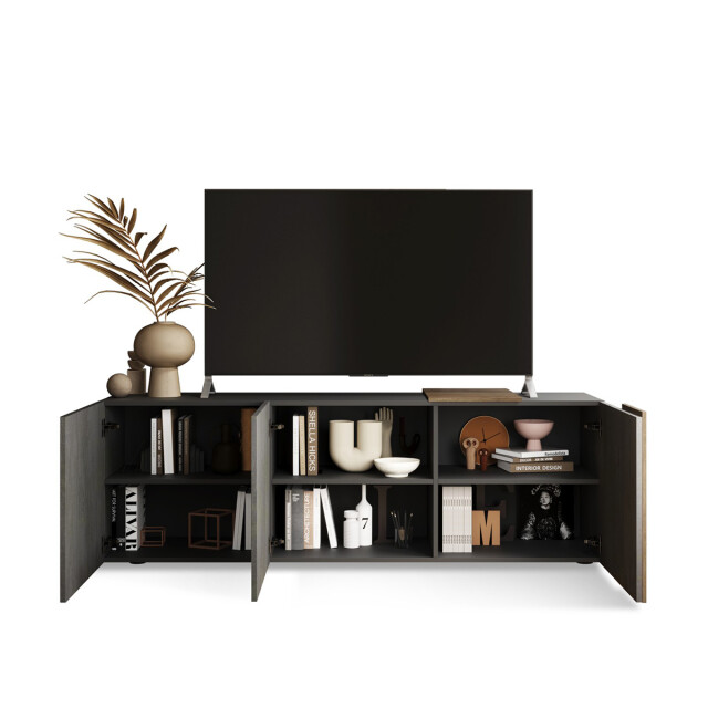 CaliCosy Tv-meubel 3 draaideuren pluton l181 cm 2937359 large
