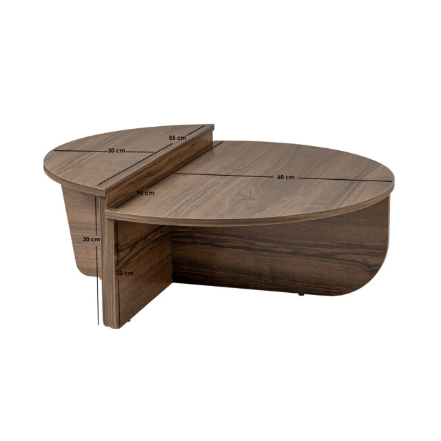 CaliCosy Set van 2 salontafels l90 cm orion 3033547 large