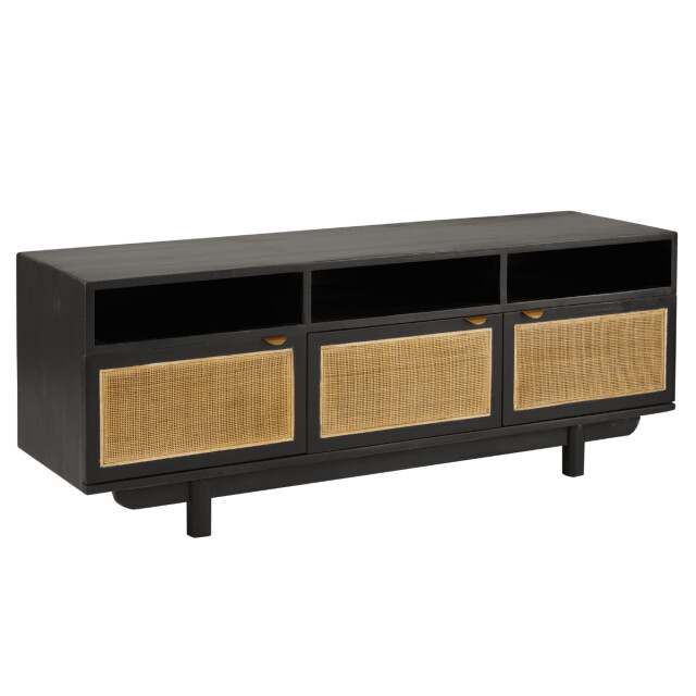 Signature Tv-meubel zwart calvi l160 cm 2930275 large
