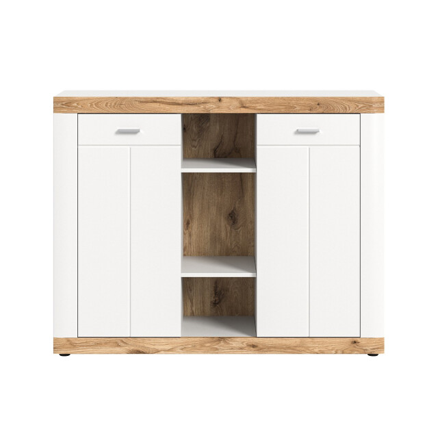 CaliCosy Hoge kast met 2 deuren en 3 nissen h131 cm laredo 2951204 large