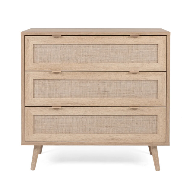 CaliCosy Ladekast met 3 laden l80 cm rotan impressie bali 2929975 large