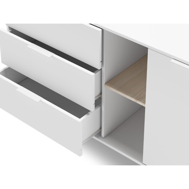 CaliCosy Buffet 2 deuren, 2 nissen en 3 laden l165 cm campus 2930290 large