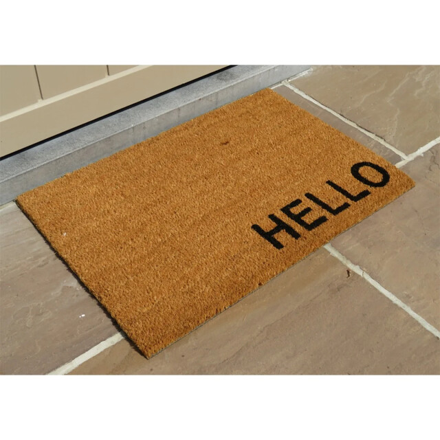 CaliCosy Deurmat met hello motief 2929175 large