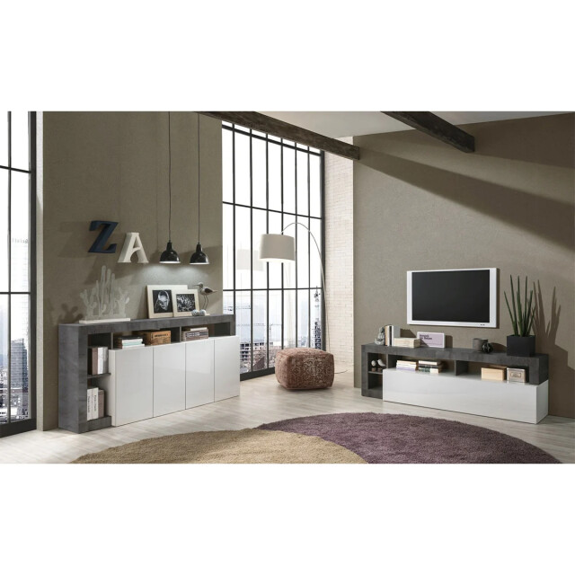 CaliCosy Meubel tv 1 neerklapbare deur l184 cm frankfurt 2937351 large