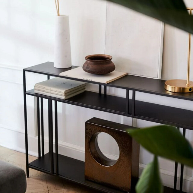 CaliCosy Zwarte console l110 cm venedik 2930496 large