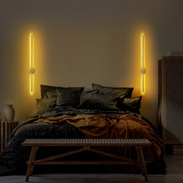 CaliCosy Design wandlamp van goudkleurig metaal l91 cm sword 3067169 large