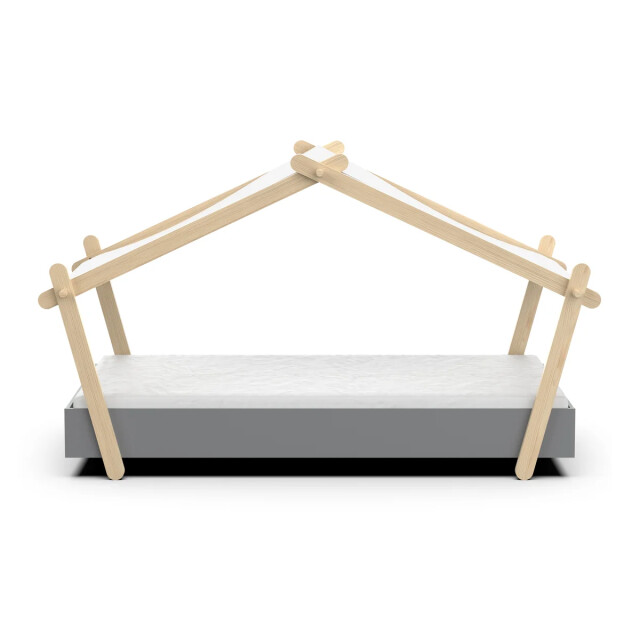 CaliCosy Lit 90x200 cm avec sommier inclus h129,7 cm lodge 3042267 large