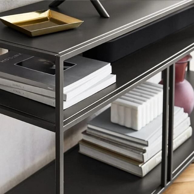 CaliCosy Zwarte console l110 cm venedik 2930496 large