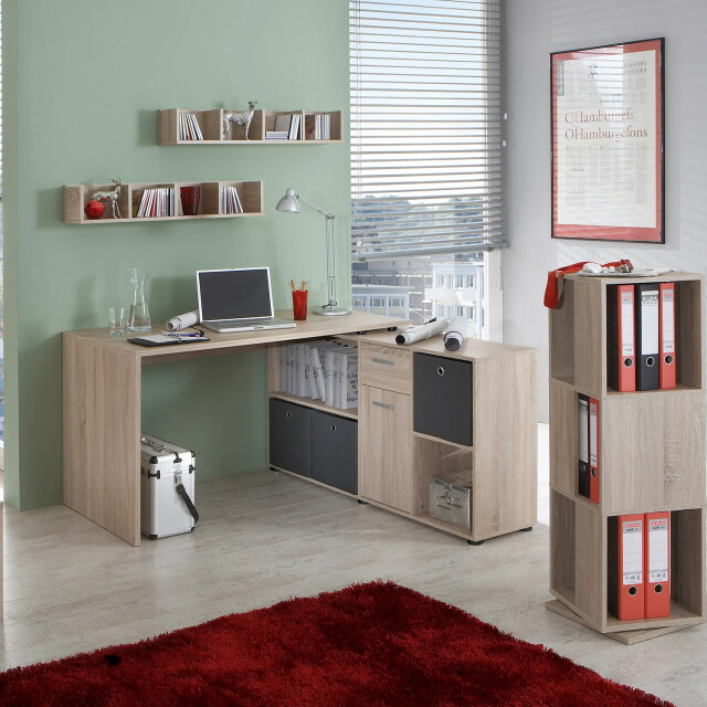 CaliCosy Wandplank met 4 compartimenten l92 cm point 2936660 large