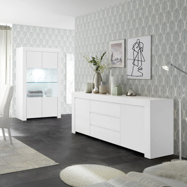CaliCosy Vitrinekast 2 deuren van glas zonder verlichting h186 cm firenze 2937720 large