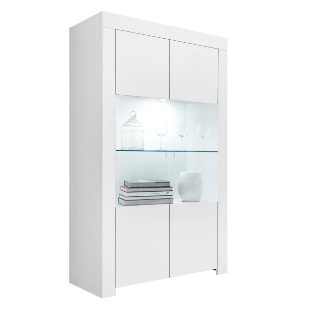 CaliCosy Vitrinekast 2 deuren van glas zonder verlichting h186 cm firenze 2937720 large
