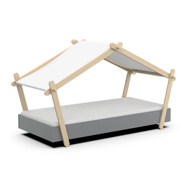 CaliCosy Lit 90x200 cm avec sommier inclus h129,7 cm lodge 3042267 large