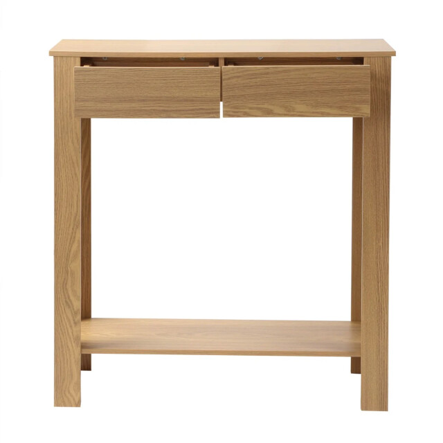 CaliCosy Hoge console met 2 lades in eiken decor l79 cm 2976296 large