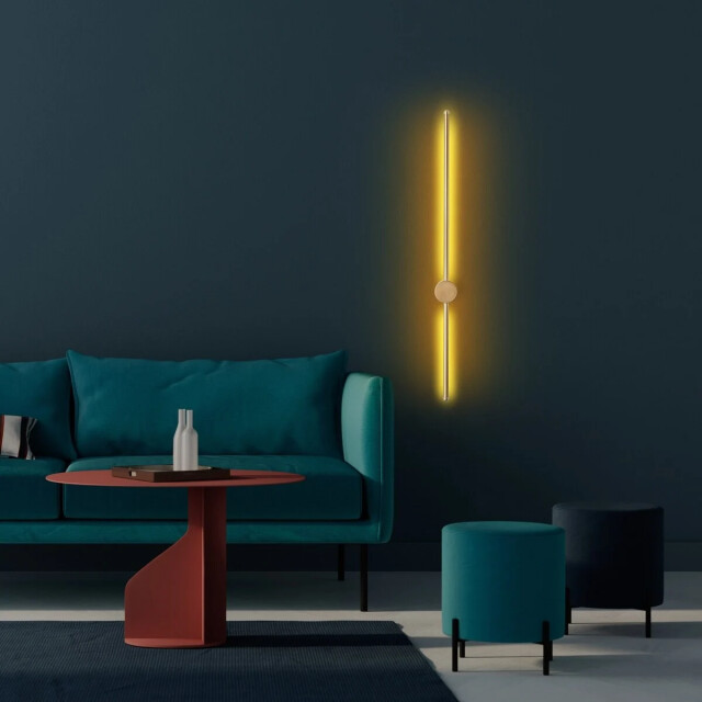 CaliCosy Design wandlamp van goudkleurig metaal l91 cm sword 3067169 large