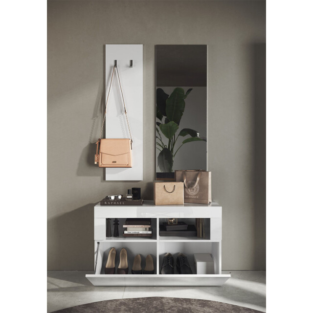 CaliCosy Set 3 stuks met klein meubel, wandkapstok en spiegel basic h165 cm 2930356 large