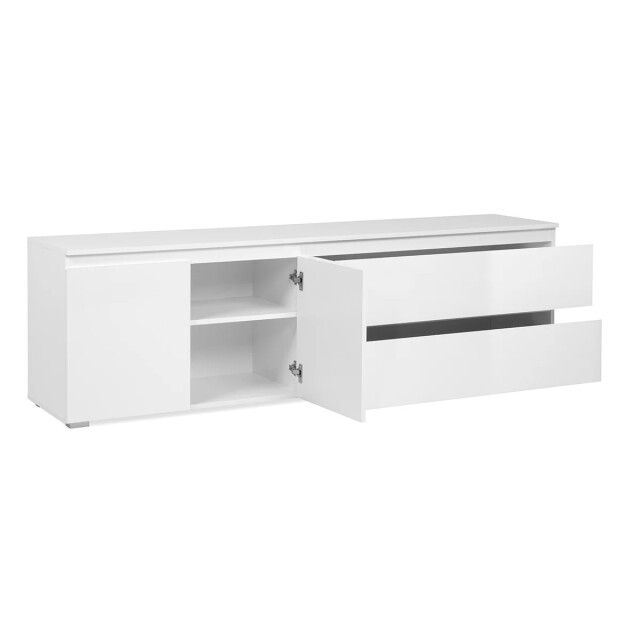 CaliCosy Tv-meubel met 2 deuren, 1 plank en 2 laden l180 cm pretoria 2930396 large