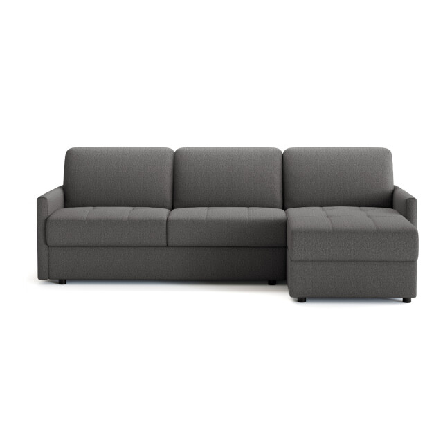 CaliCosy Hoekbank met slaapfunctie, 3-zits in grijze stof l260 cm belluno 3082319 large