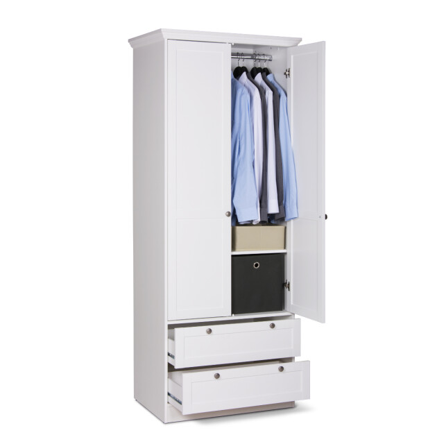 CaliCosy Kast 2 deuren en 2 lades h80 cm landwood 3066569 large