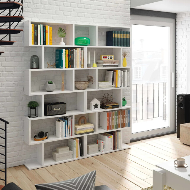 CaliCosy Bücherregal mit 6 fächern h192 cm athena 2937302 large