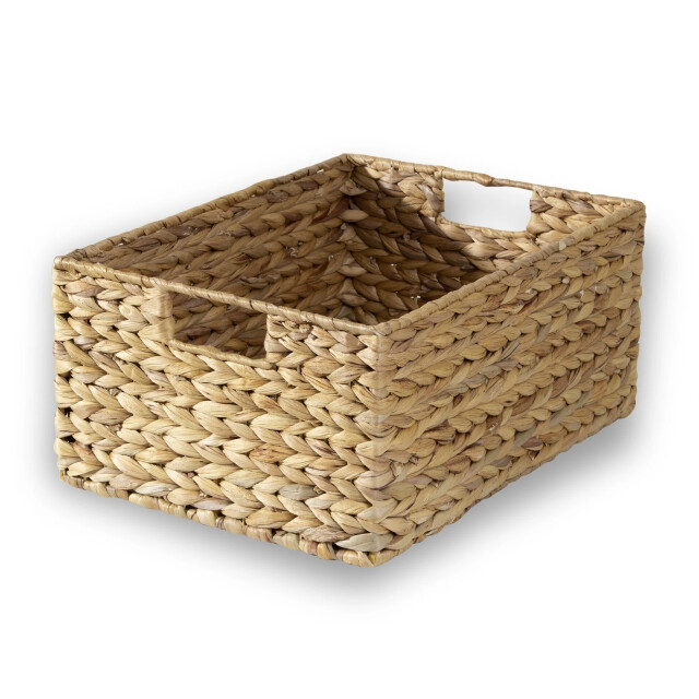 CaliCosy Waterhyacint mand met metalen frame hoogte 17 cm 2928517 large