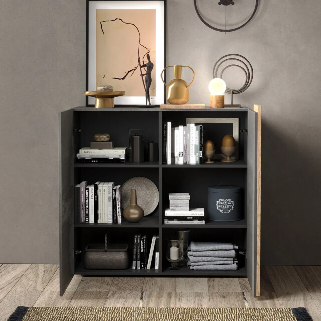 CaliCosy Buffet hoog 2 deuren l121 cm pluton 2937782 large