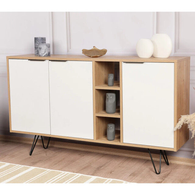CaliCosy Buffet 3 nissen en 3 deuren l142 cm clara 2937495 large